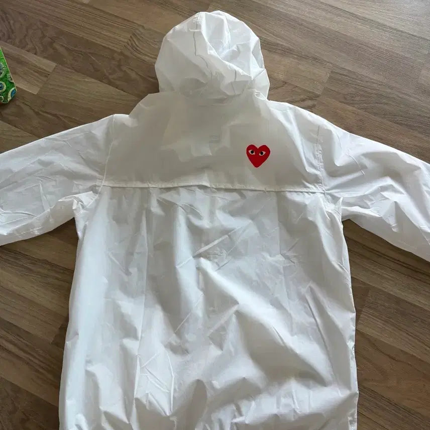[SOLD OUT] 꼼데가르송 K-WAY 콜라보 바람막이 XL