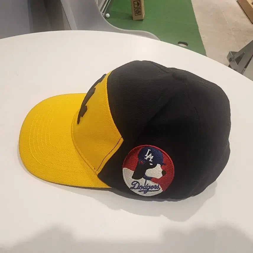 [SOLD OUT] MLB LA 다저스 볼캡 옐로우/블랙