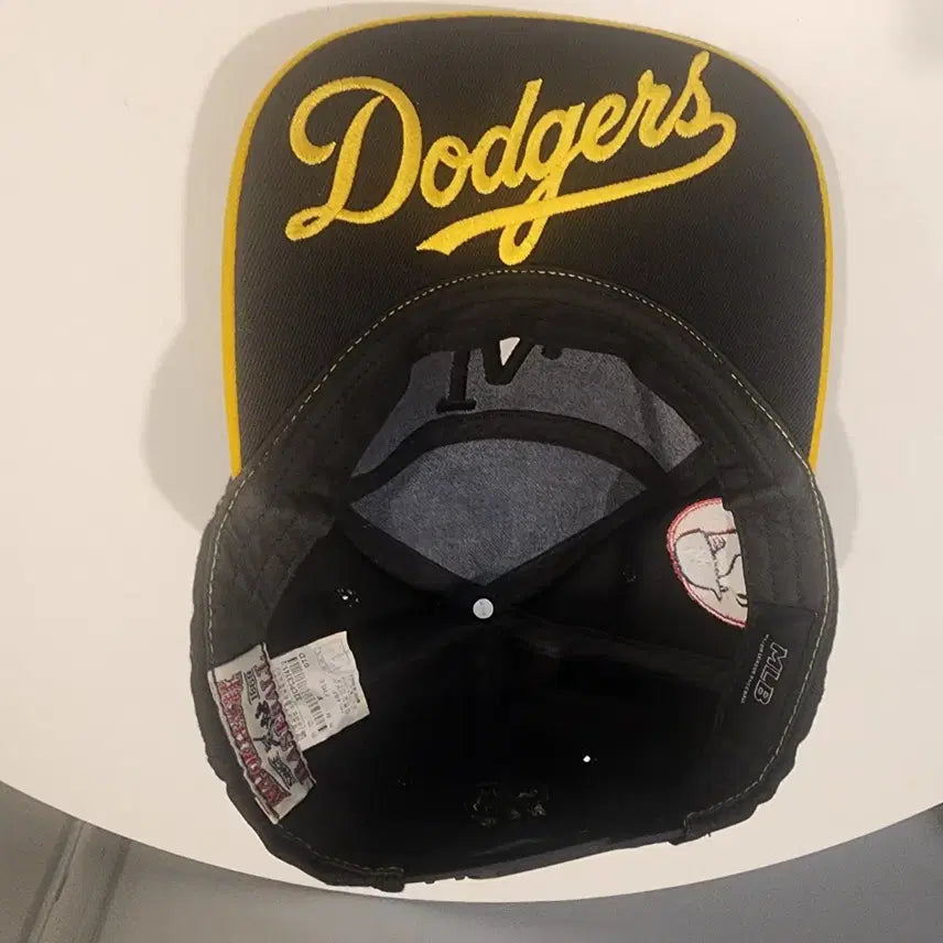 [SOLD OUT] MLB LA 다저스 볼캡 옐로우/블랙