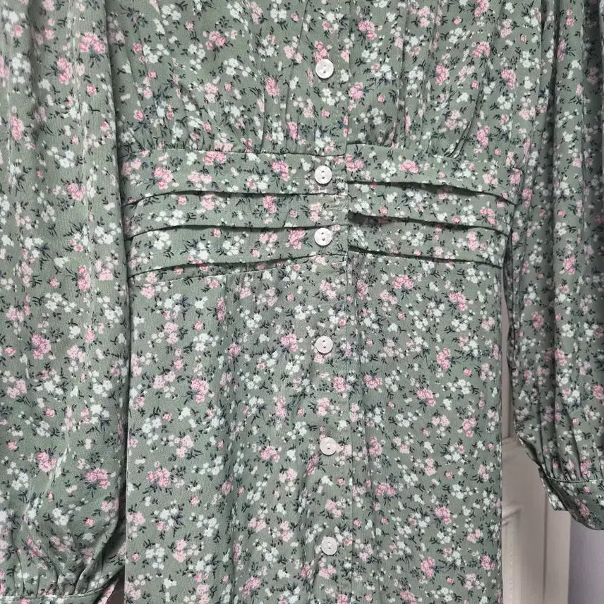 [SOLD OUT] 보니앤조이 꽃무늬 롱 원피스