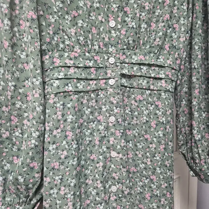 [SOLD OUT] 보니앤조이 꽃무늬 롱 원피스