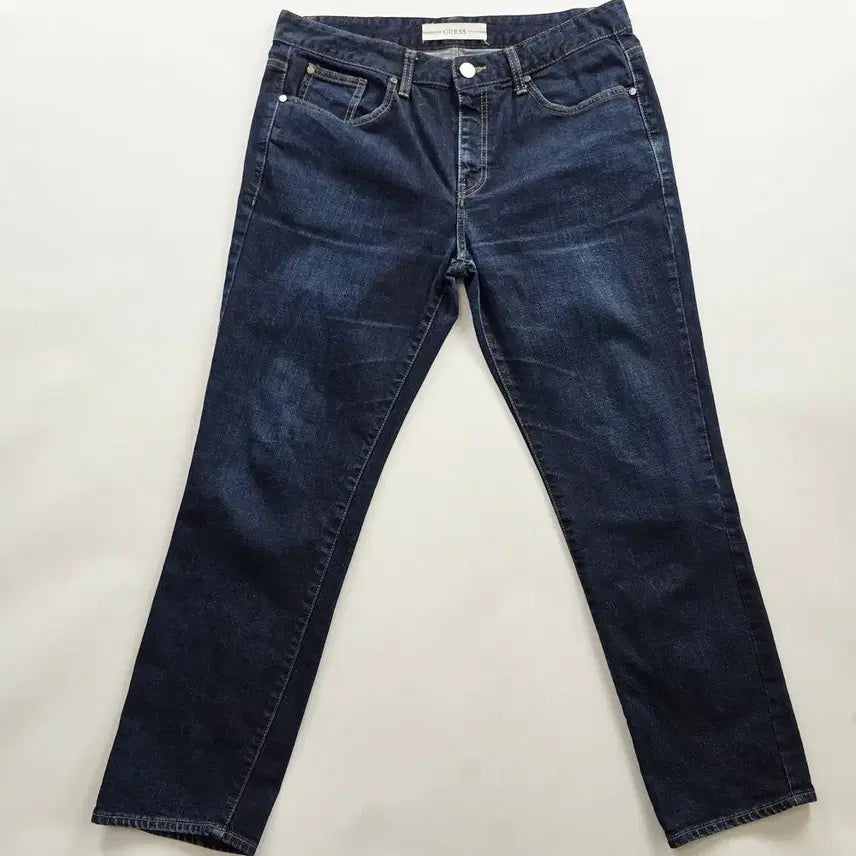[SOLD OUT] 게스 청바지 슬림 스판 진청 데님 사이즈34 R5169