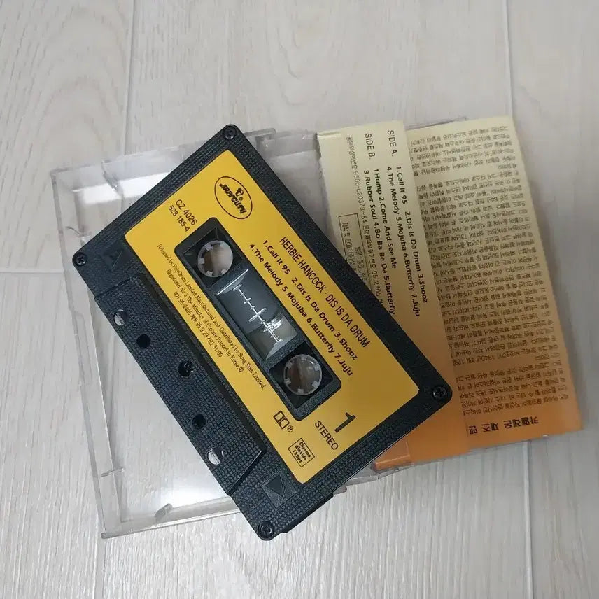 [BUNJANG] Herbie Hancock This is da Drum Cassette Tape / 허비 행콕 This is da Drum 카세트 테이프