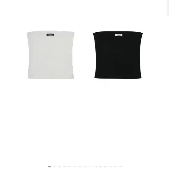 [SOLD OUT] (새상품)보헤미안서울 베이직 튜브탑 BASIC TUBE TOP