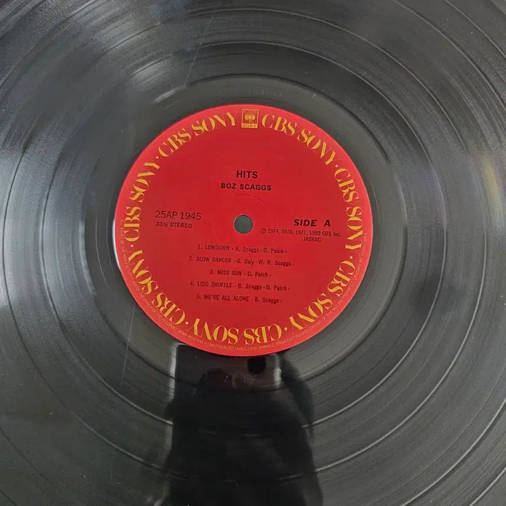 [BUNJANG] Boz Scaggs Hits! LP / (록, 블루아이드, 팝, 보즈 스캑스 베스트) Boz Scaggs LP