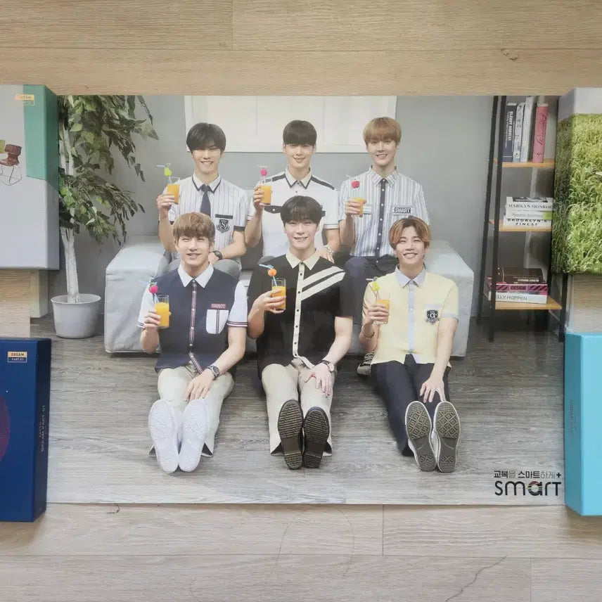 [BUNJANG] ASTRO Smart Uniform Poster + L-shaped File / 아스트로 smart 교복 포스터+L자파일