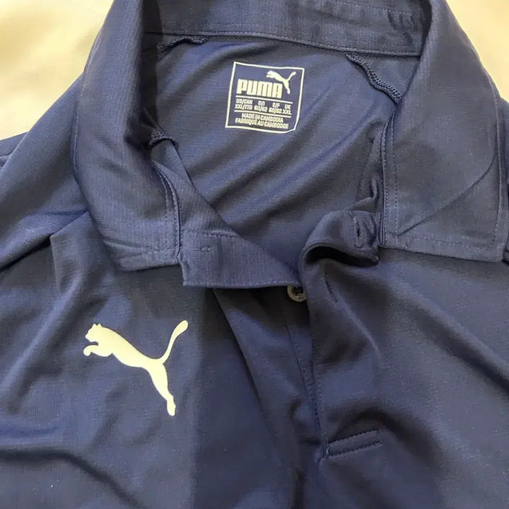 [BUNJANG] Puma Navy Short Sleeve Polo Shirt XXL / 푸마 네이비 반팔 폴로티 XXL .(76)