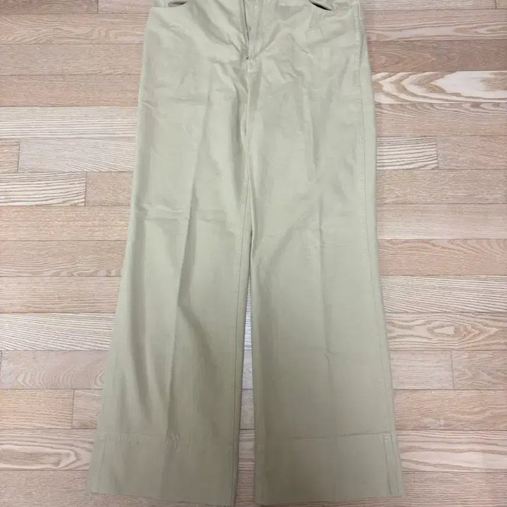 [BUNJANG] Waveis Vintage Washed Cotton Pants Beige / 웨이비니스 빈티지 워시드 코튼팬츠 베이지 (3)