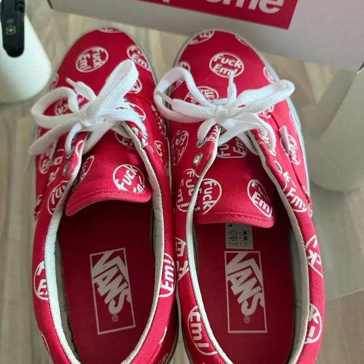 [BUNJANG] Supreme Vans Era Sneakers / 슈프림/반스 에라 265