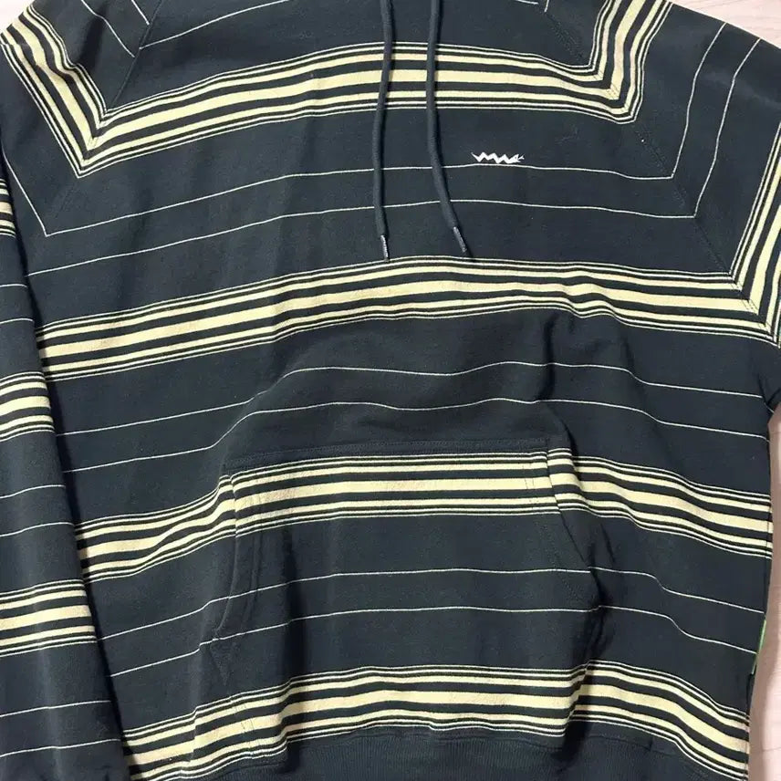 [BUNJANG] YesEyeSee Stripe Hoodie XL / 예스아이씨 스트라이프 후드 xl