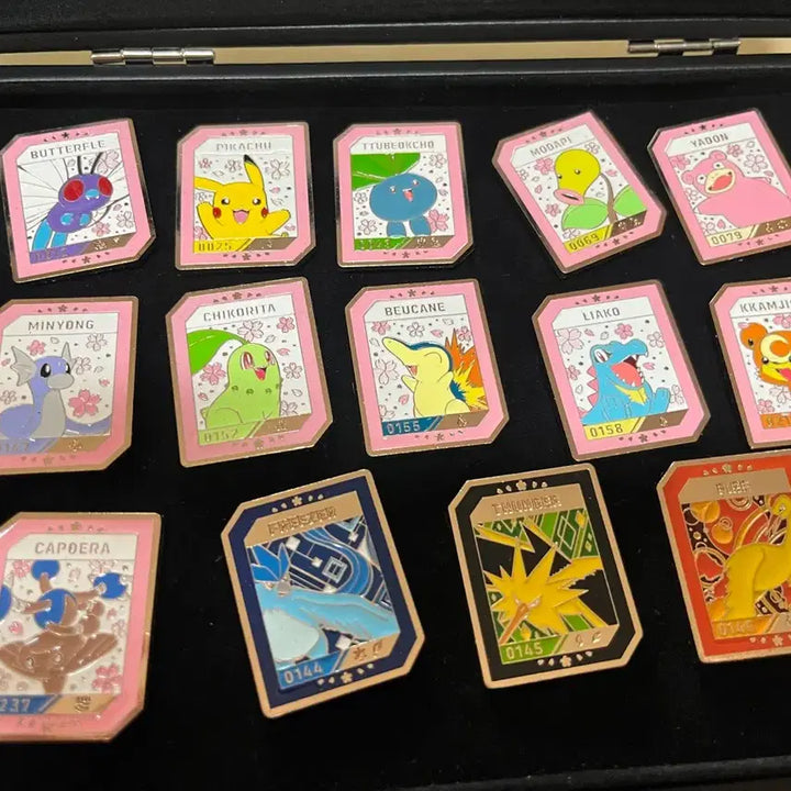 [BUNJANG] Isaac Toast Pokemon Badge Set (Series 3 &amp; 4) / 이삭토스트 포켓몬 뱃지 3,4탄