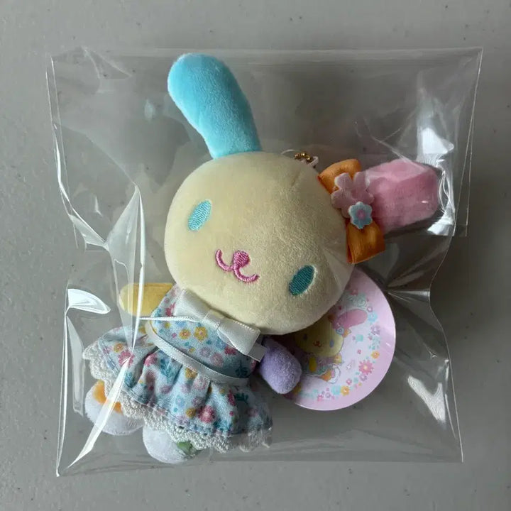 [BUNJANG] Sanrio Usahana Mynew Pastel Plush Keychain / (정품)우사하나 무뉴 파스텔 인형키링