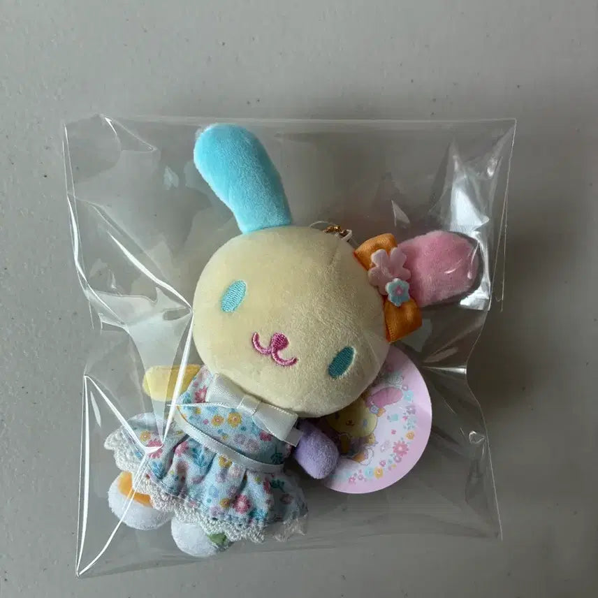 [BUNJANG] Sanrio Usahana Mynew Pastel Plush Keychain / (정품)우사하나 무뉴 파스텔 인형키링