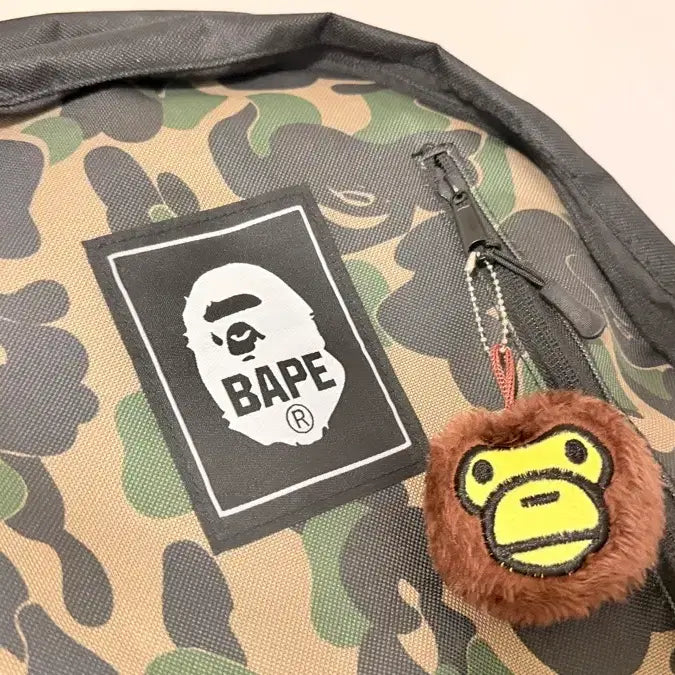 [BUNJANG] BAPE Backpack + Keyring Set / (국내당일배송) 베이프 백팩 + 키링 세트 일본잡지부록 BAPE 가방