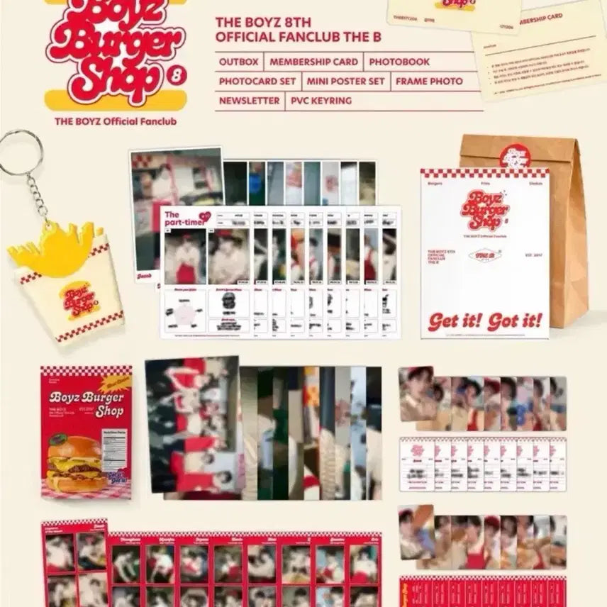 [BUNJANG] The Boyz 8th Gen THE B Kit Photocard / 더비 8기 키트 양도 더보이즈 더비키트 포카
