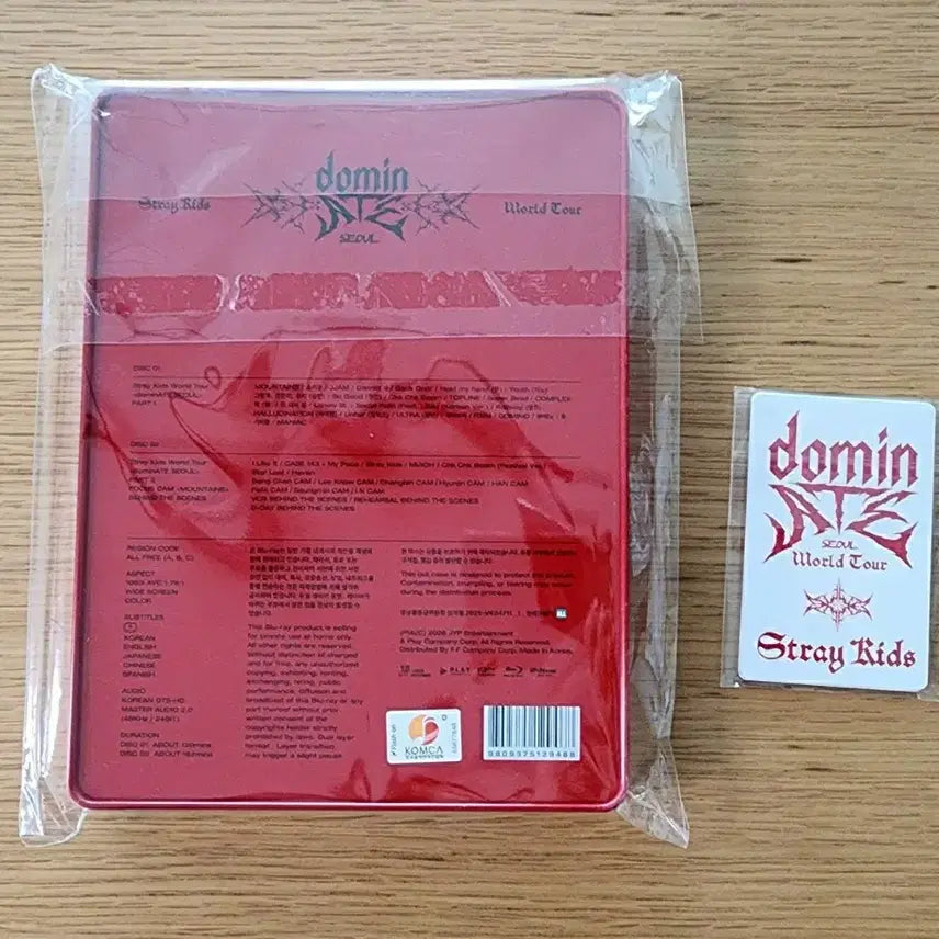 [SOLD OUT] 스트레이키즈 미개봉 도미네이트 서울 블루레이 특전세트 포함
