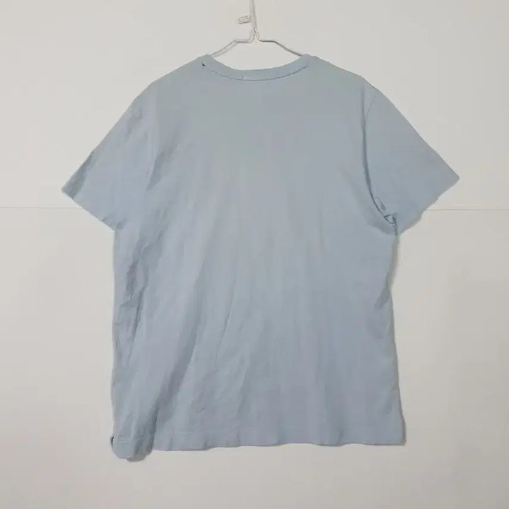 [BUNJANG] Hazzys Sky Blue Short Sleeve T-shirt / 헤지스 하늘색 반팔 티셔츠 ㅡ0159