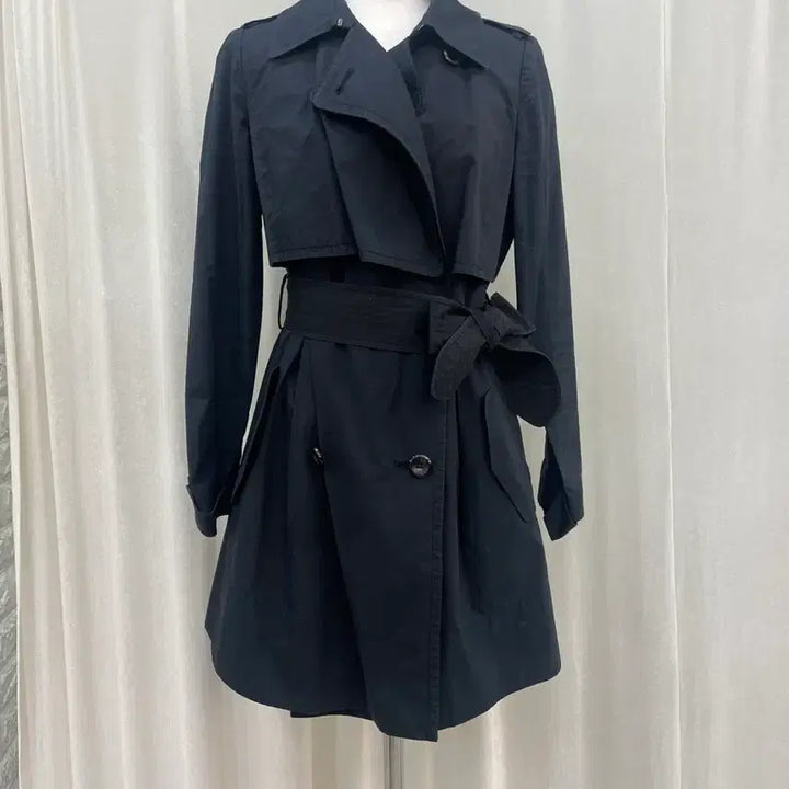 [BUNJANG] JJ JIGOTT Slim Fit Trench Coat / JJ지고트 미니 트렌치코트 / 슬림핏 / 벨트포함