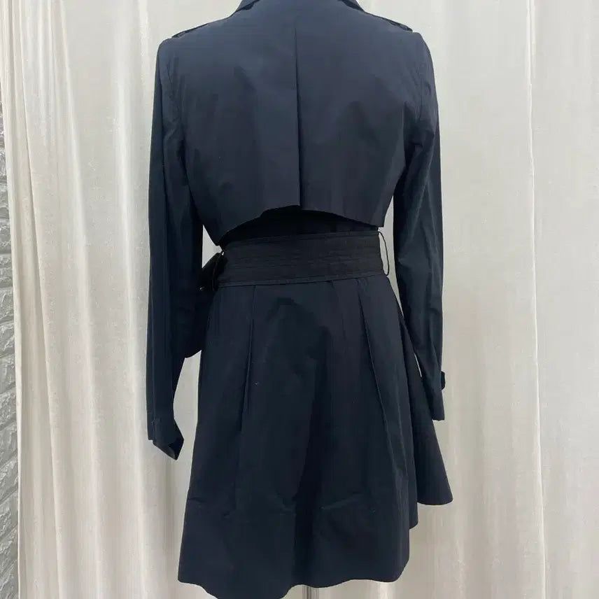 [BUNJANG] JJ JIGOTT Slim Fit Trench Coat / JJ지고트 미니 트렌치코트 / 슬림핏 / 벨트포함