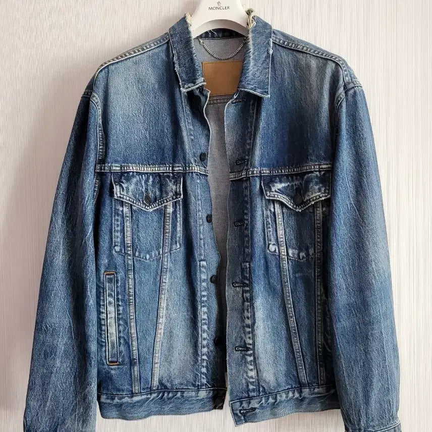 [BUNJANG] Balenciaga Denim Jacket 105 / 발렌시아가 데님 청자켓 105