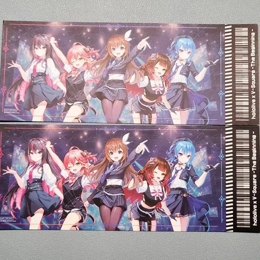 [BUNJANG] Hololive VSPO Ticket Azuki Miko Sora Roboco Suisei / 홀로라이브 브이스퀘어 티켓 아즈키 미코 소라 로보코씨 스이세이