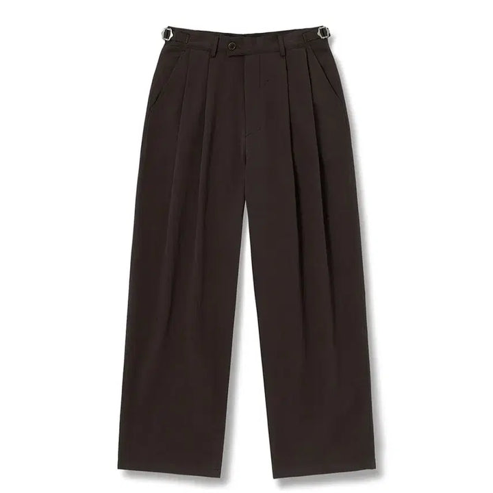[BUNJANG] Known Wide Chino Pants Brown / [1]노운 와이드 치노 팬츠 브라운