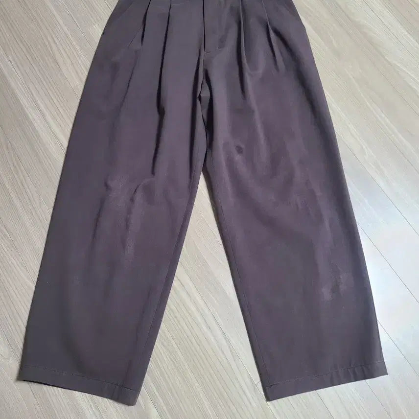 [BUNJANG] Known Wide Chino Pants Brown / [1]노운 와이드 치노 팬츠 브라운