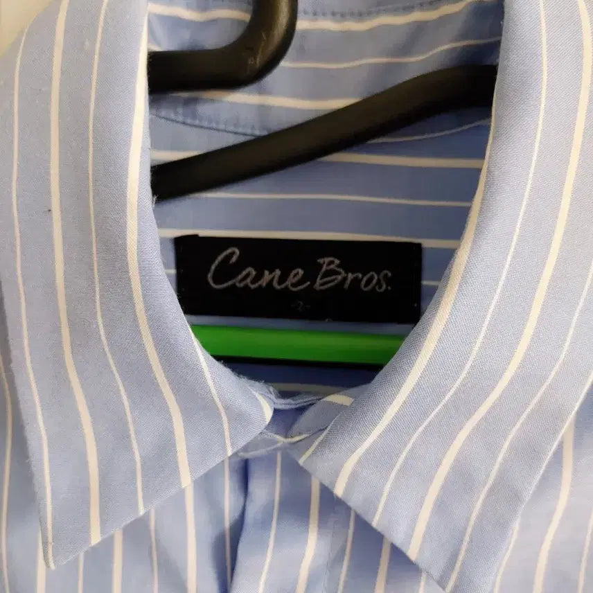 [BUNJANG] Kane Bros Striped Shirt Blue / Kane Bros 스트라이프 셔츠 블루