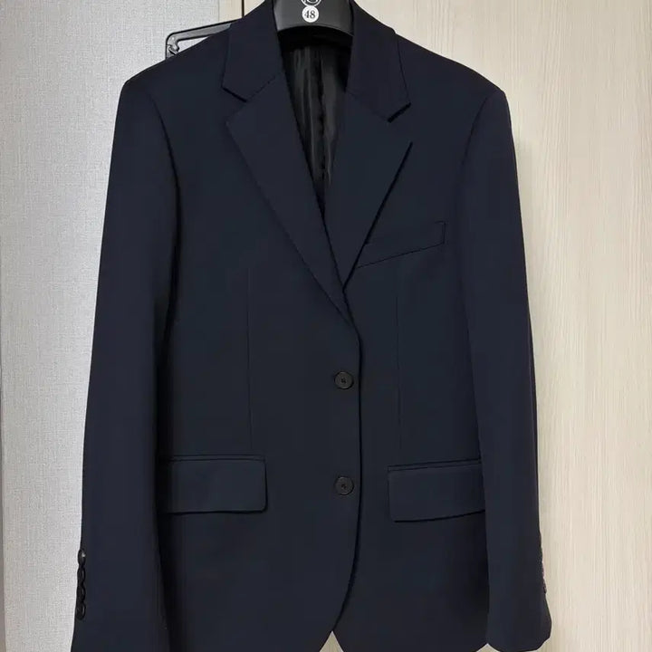 [BUNJANG] MAMAGARI Tailored Suit Set-up (Dark Navy) / 마마가리 테일러드 수트 셋업(다크네이비) 48/30