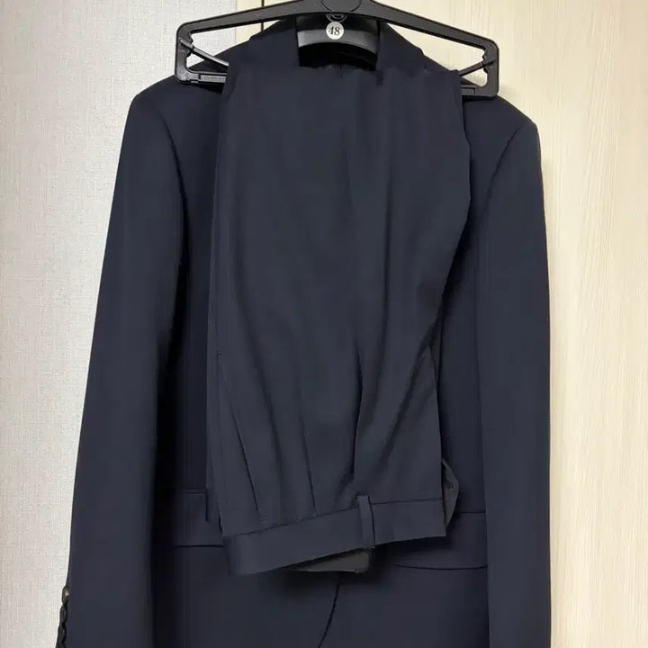 [BUNJANG] MAMAGARI Tailored Suit Set-up (Dark Navy) / 마마가리 테일러드 수트 셋업(다크네이비) 48/30