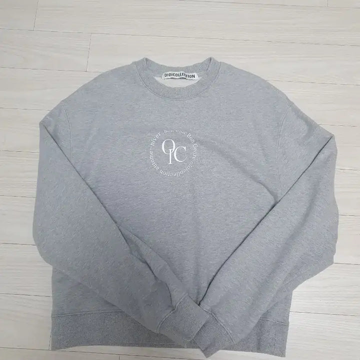 [BUNJANG] OIOICOLLECTION Grey Sweatshirt / OIOICOLLECTION 회색 맨투맨 티셔츠