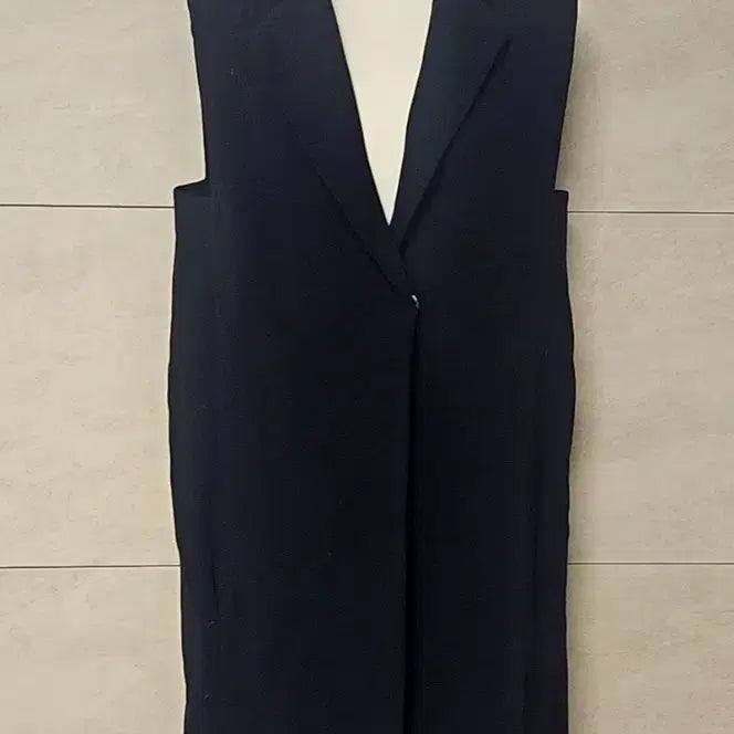 [BUNJANG] N by Navy Long Vest / (텍 달린 미착용) 엔 바이 네이비 롱 베스트