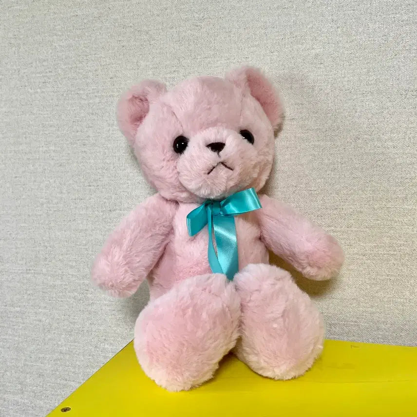 [BUNJANG] Pink Teddy Bear Plush Toy 40cm / 새상품) 분홍 곰돌이 봉제인형 40cm