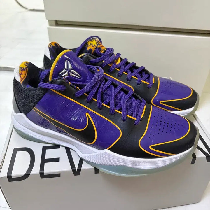 [BUNJANG] Nike Kobe 5 Protro Lakers Sneakers / 나이키 코비5 프로트로 레이커스