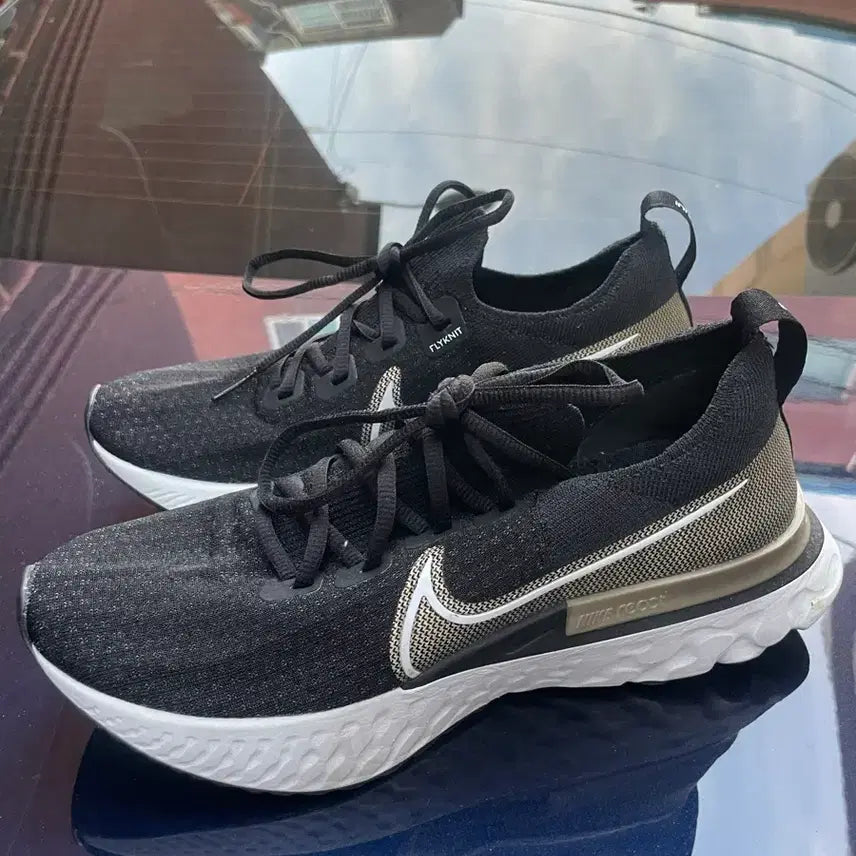 [BUNJANG] Nike Infinite React Flyknit Sneakers / 나이키 인피니트런 리액트 플라이니트