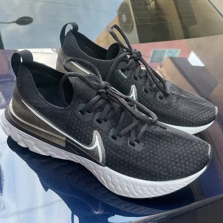 [BUNJANG] Nike Infinite React Flyknit Sneakers / 나이키 인피니트런 리액트 플라이니트
