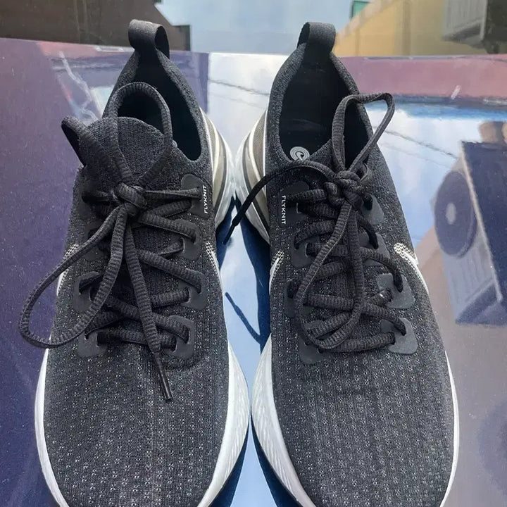 [BUNJANG] Nike Infinite React Flyknit Sneakers / 나이키 인피니트런 리액트 플라이니트