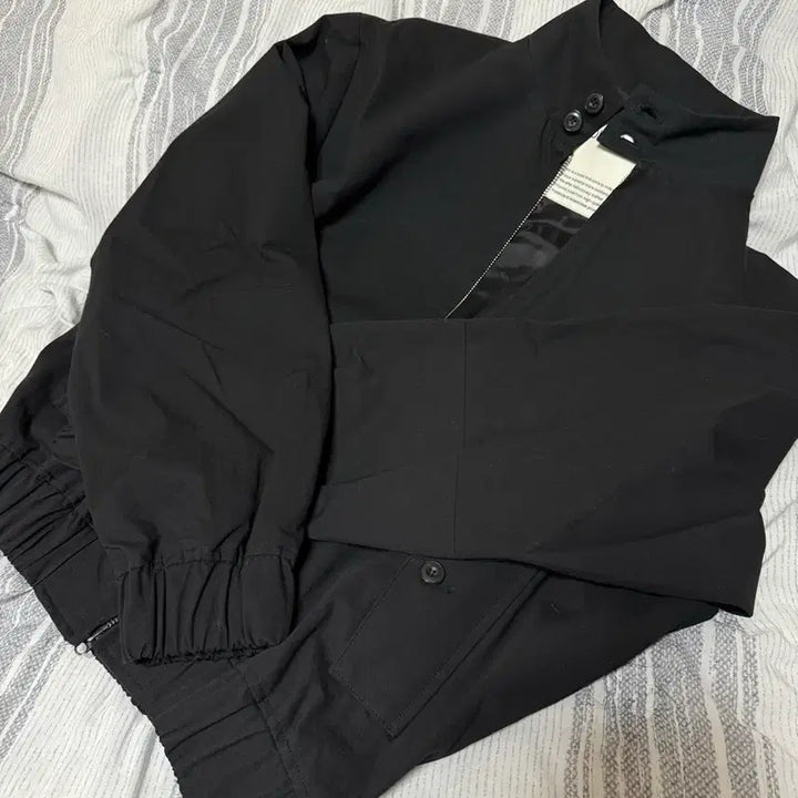 [BUNJANG] Dive In Loose Harrington Jacket Black / (1) 다이브인 루즈드 해링턴 자켓 블랙