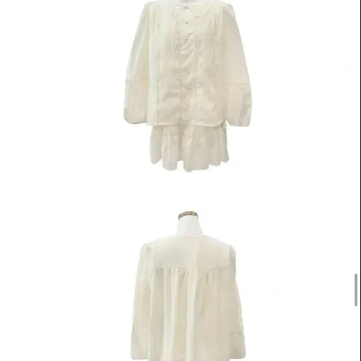[BUNJANG] Dayroze Shirring Blouse and Skirt Set / 데이로제 유어 셔링 블라우스 스커트 세트