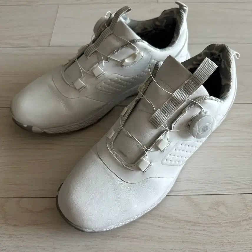 [BUNJANG] White Golf Shoes Size 265-270mm / 골프화 42사이즈(265-270mm)
