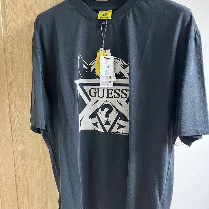 [SOLD OUT] [XL] 히스테릭글래머 x 게스 아이코닉 반팔