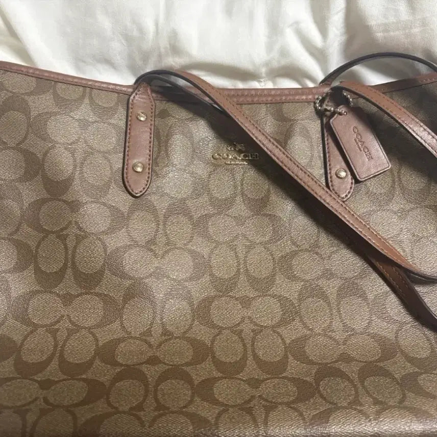 [BUNJANG] Coach Brown Handbag / 코치 브라운백
