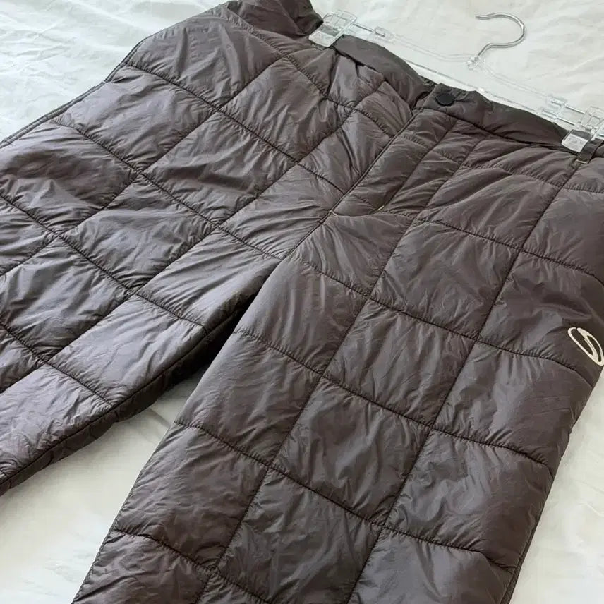 [BUNJANG] SC Light Padded Pants (Brown) - Size 3 / SC 라이트 패딩 팬츠(브라운) 3사이즈