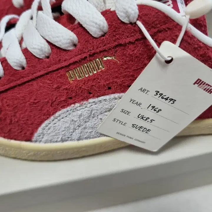 [BUNJANG] Puma Suede Vintage Red Sneakers Size 275 / 푸마 스웨이드 운동화 레드 새상품 275