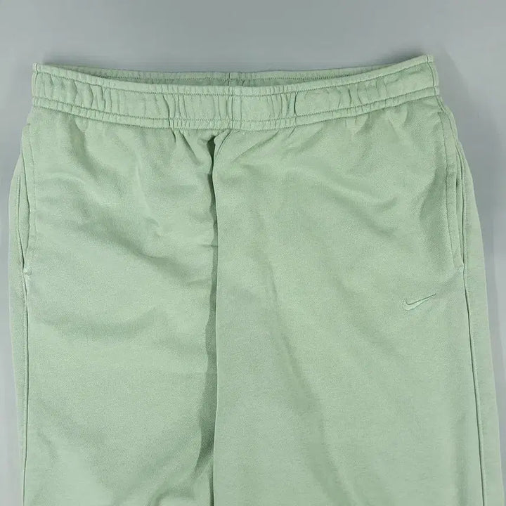 [BUNJANG] Nike Light Green Mint Swoosh Logo Jogger Sweatpants / 나이키 라이트그린 민트 스우시 로고 밴딩 조거팬츠 스웻팬츠 트레이닝복 3