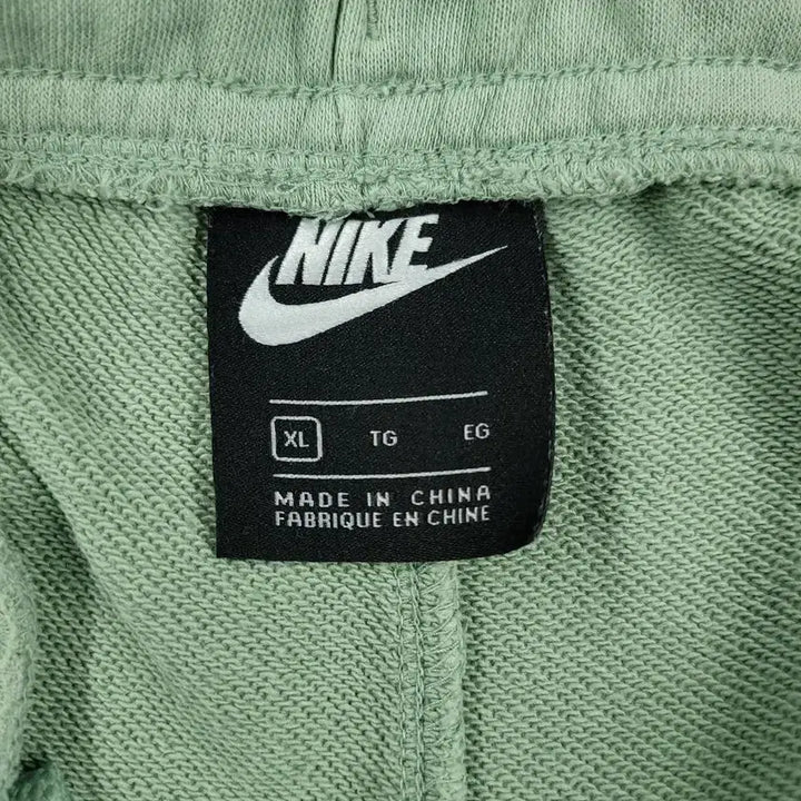 [BUNJANG] Nike Light Green Mint Swoosh Logo Jogger Sweatpants / 나이키 라이트그린 민트 스우시 로고 밴딩 조거팬츠 스웻팬츠 트레이닝복 3