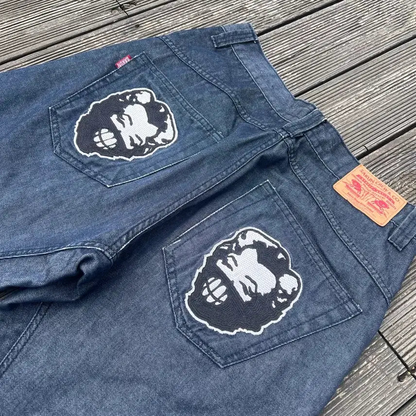 [BUNJANG] Sakun Engineered Jeans Pants (W32-33) / 사쿤 엔지니어드진 팬츠 (W32-33)