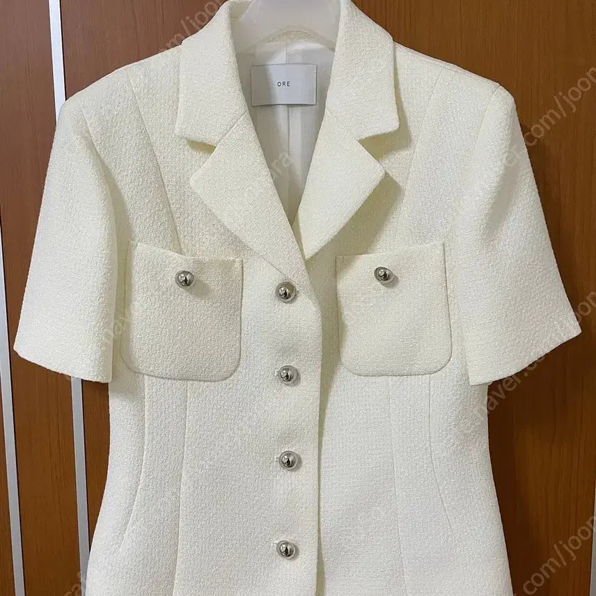 [SOLD OUT] ORE 오어 반팔 자켓 트위드 Lily Tweed Jacket F사이즈