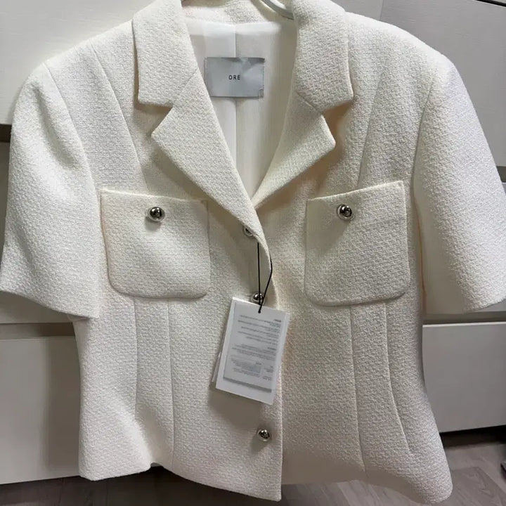 [SOLD OUT] ORE 오어 반팔 자켓 트위드 Lily Tweed Jacket F사이즈