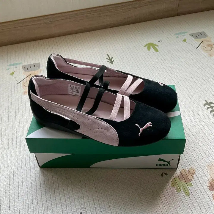 [BUNJANG] Puma Speedcat Ballet Suede Blackpink 250 Shoes / 퓨마 스피드캣 발렛 스웨이드 블랙핑크 250